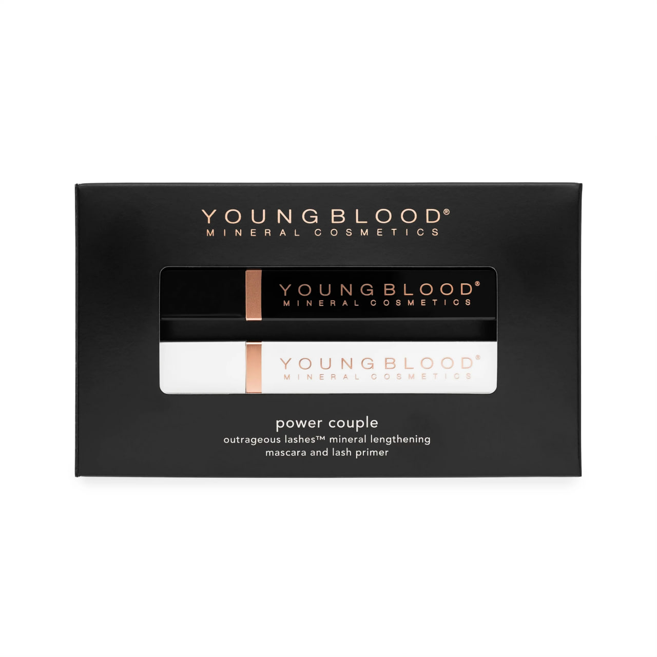 Youngblood Power Couple Mineral Lengthening Mascara and Mascara Primer Duo - Набiр для вій